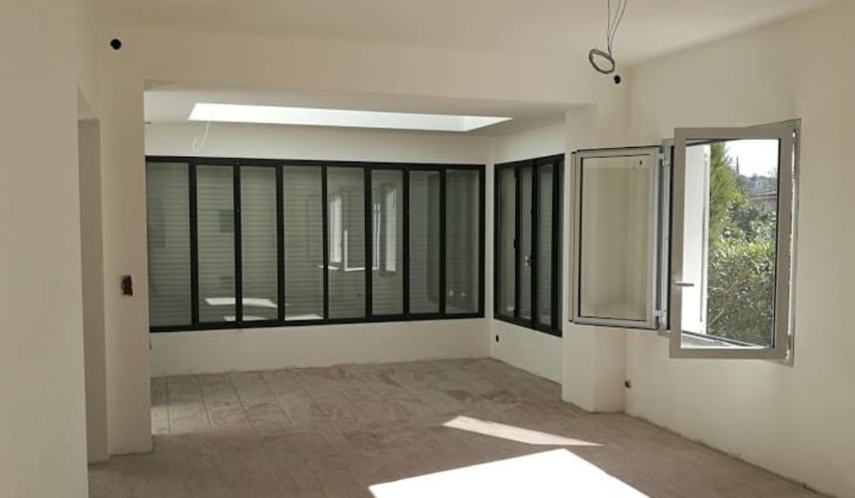 Menuiserie aluminium maison particulière